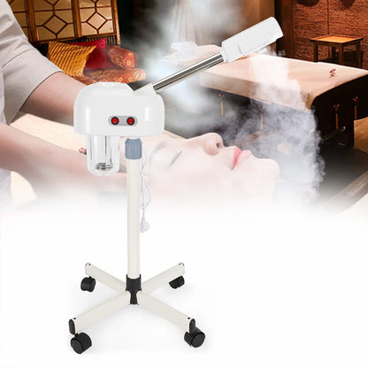 2 in1 Elektrische Gezichtsstomer - Facial Steamer - Gezichtsreiniger - Face Steamer Gezichtssauna - Gezicht Stomer Stoomapparaat - Sauna - Koud - Warm - QUORE