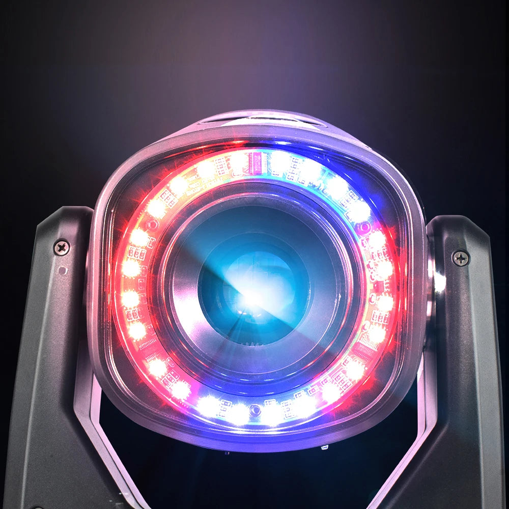 100W LED Spot – DJ Verlichting – Podiumlamp – Disco Licht – Effect Lamp – GOBO & Prism Effecten – 16-Kanaals DMX Besturing