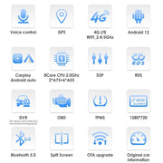 CarPlay - Multimedia Autoradio - Car CarPlay Scherm - Autoradio - Android Automultimedia - (S7) 8Core 6G 128G - voor BMW E46 M3 318/320/325/330/335 Rover 75 Coupé - Navigatie Audio Hoofdeenheid