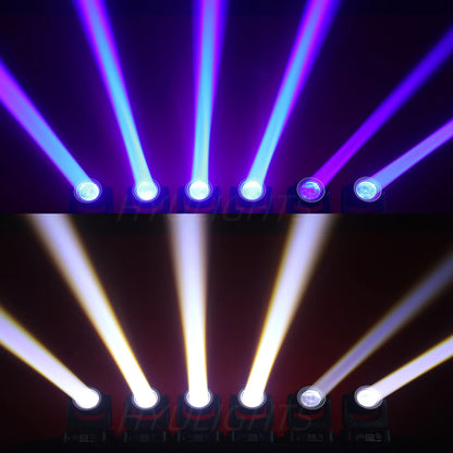 Mini LED Moving Head Light – LED Moving Head – DJ Licht – Podiumverlichting – Stage Light – EU Plug – 100W RGBW 4in1 LED – 540° Pan & 180° Tilt
