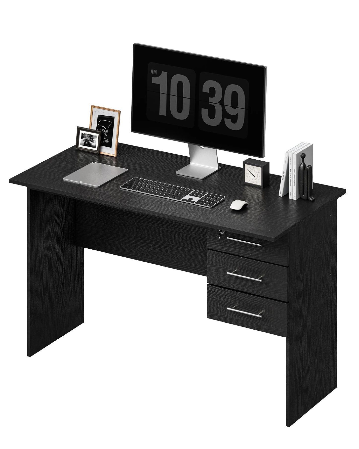 Computerbureau - Computertafel - Gaming Bureau - Gaming Tafel -  Laptoptafel - Krasbestendig Tafelblad - 120x60x75cm -  Lichtgewicht - Wit