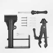 Fietsstandaard - Fiets Montagestandaard - Fietslift - Framemontage - Anti-kras Armdesign - Stabiel - Lichtgewicht - Belastbaar tot 40 kg - Koolstofstaal - 26 x 22 x 12 cm - Zwart