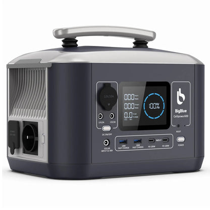 Powerstation – Draagbare Batterij – Mobiele Stroomvoorziening – Backup Accu – 537,6 Wh Capaciteit – Snelladen – LiFePO4 Accu