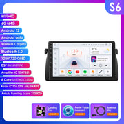 CarPlay - Multimedia Autoradio - Car CarPlay Scherm - Autoradio - Android Automultimedia - 9" - AutoRadio voor BMW 3 Serie E46 M3 318 320 325 330 335 1998-2005 - GPS - 2Din - Android 12 - S6 (8Core 6G 64G) AI