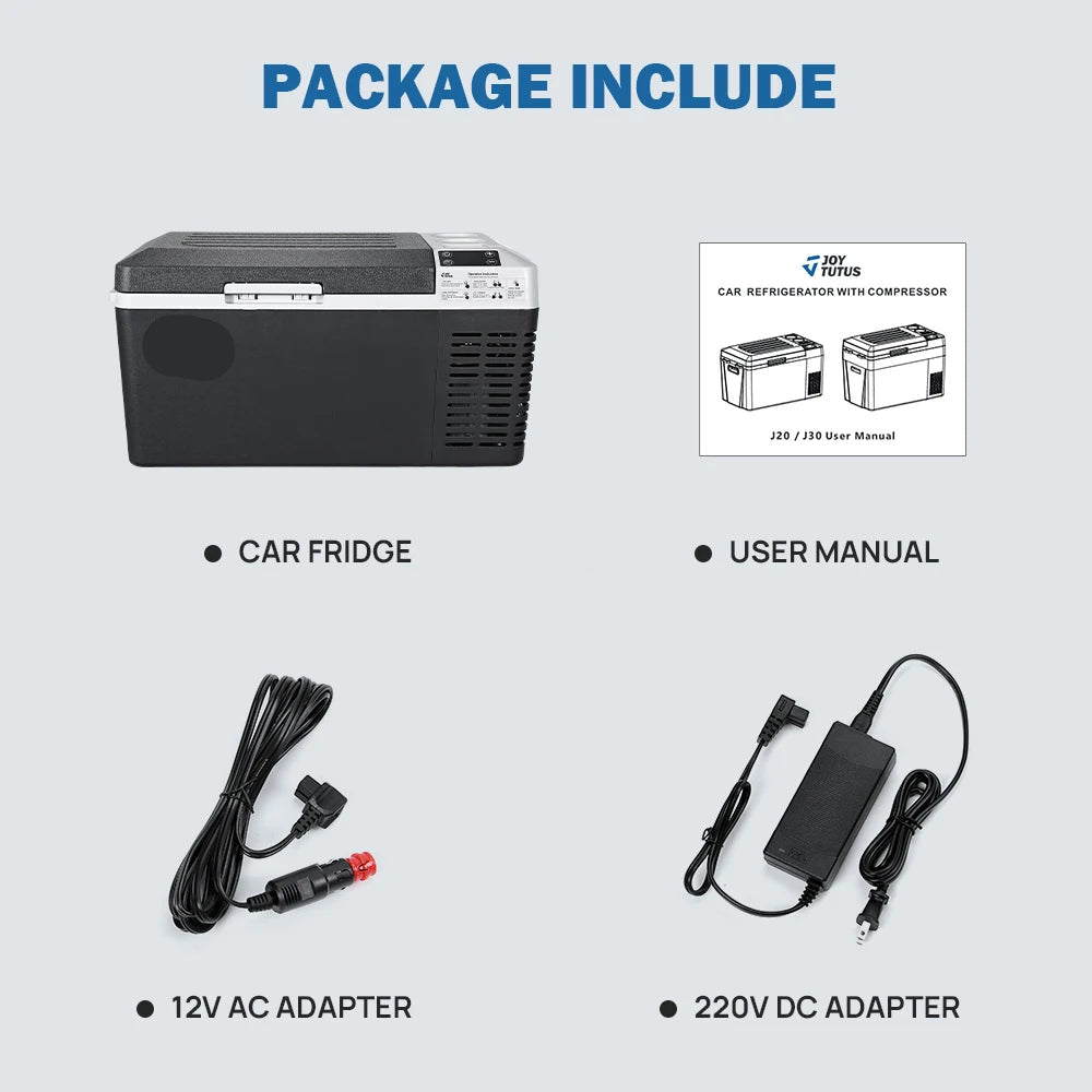 Draagbare Compressor Koelkast – Mini Koelbox – Mobiele Koelkast – Reis Koelbox – 20L – Bluetooth Bediening – Stil En Energiezuinig
