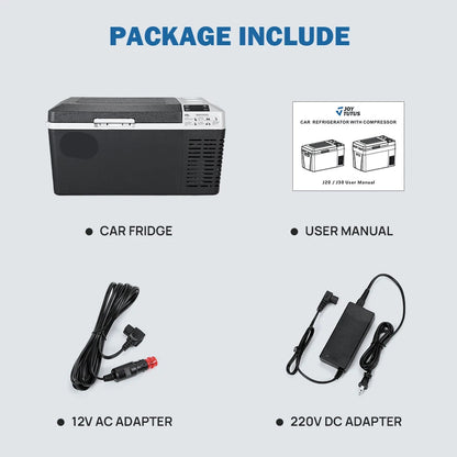 Draagbare Compressor Koelkast – Mini Koelbox – Mobiele Koelkast – Reis Koelbox – 20L – Bluetooth Bediening – Stil En Energiezuinig