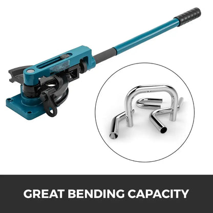 Buigijzer - Pijpenbuiger - Buigtang - Handmatige - 10-25mm - voor Buizen - Multifunctionele Machine - voor Stalen en Koperen Buizen - Heavy Duty Pijpenbuigen - QUORE