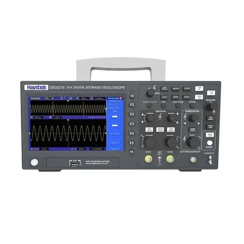 Digitale Oscilloscoop – Multimeter – Signaalgenerator – Frequentiemeter – Draagbare Oscilloscoop – 2 Kanalen – 150 MHz Bandbreedte