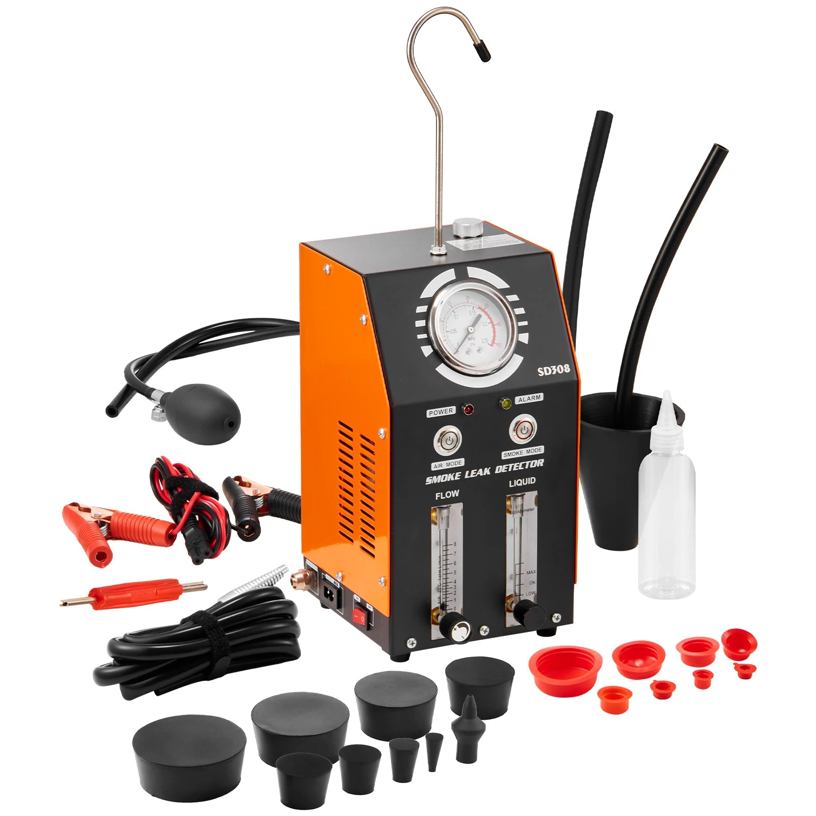 Lekkendetector – Rooktester – Lekzoeker – Evap Detector – Voertuig Lekdetectie – Ingebouwde Luchtpomp – 8L/min Rookoutput - QUORE