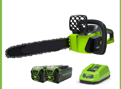 Accu Kettingzaag – Elektrische Zaag – Accuzaag – Snoeizaag – 40V Brushless Motor – 16 Inch Oregon Zaagblad
