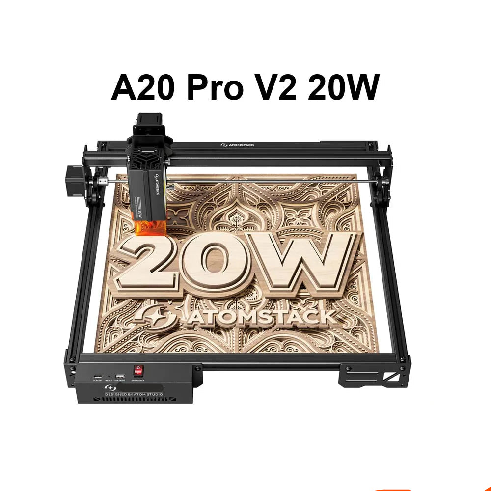 Lasergraveermachine – Lasergraveur – Graveermachine – Snijmachine – Groot Werkoppervlak 400 X 365 Mm – Zeerscherpe Precisie 0,01 Mm – Snelheid Tot 400 Mm/S
