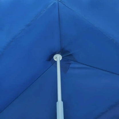 Partytent – Tuinpaviljoen – Ontvangsttent – Opvouwbare Tent – Markt Tent – 3x9 Meter – Waterdicht Oxford Polyester – Staal Frame - Blauw