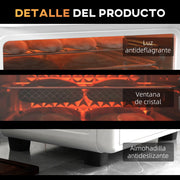 Freestanding Electric Oven with Accessories - 13L - Hot Air and Grill - 1200W - White - Multifunctional Desktop Electric Oven