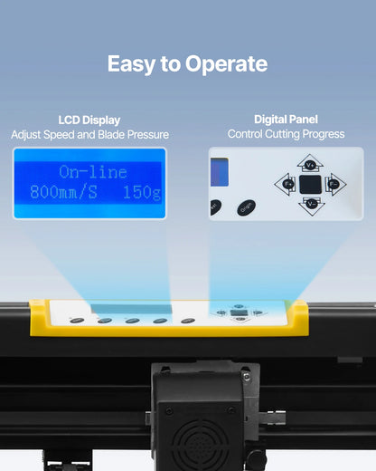Vinyl Snijplotter – Snijmachine – Plotter – Snijmachine Vinyl – Snijapparaat – Automatische Contourdetectie – Snijbreedte 78 cm