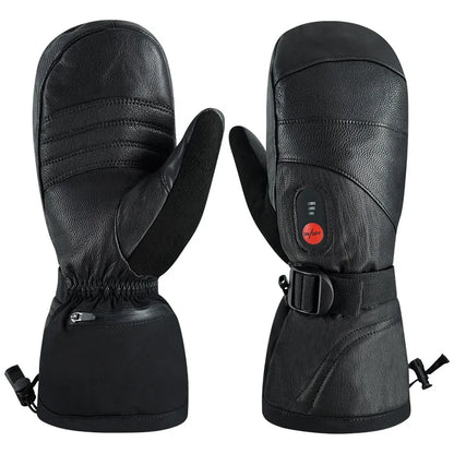 Heated Gloves - Electric Gloves - Heated Mittens - Unisex Heated Gloves - Battery Heated Gloves - Electric Mittens - Carbon Fiber Heating 3 Shift Temperatures - Small