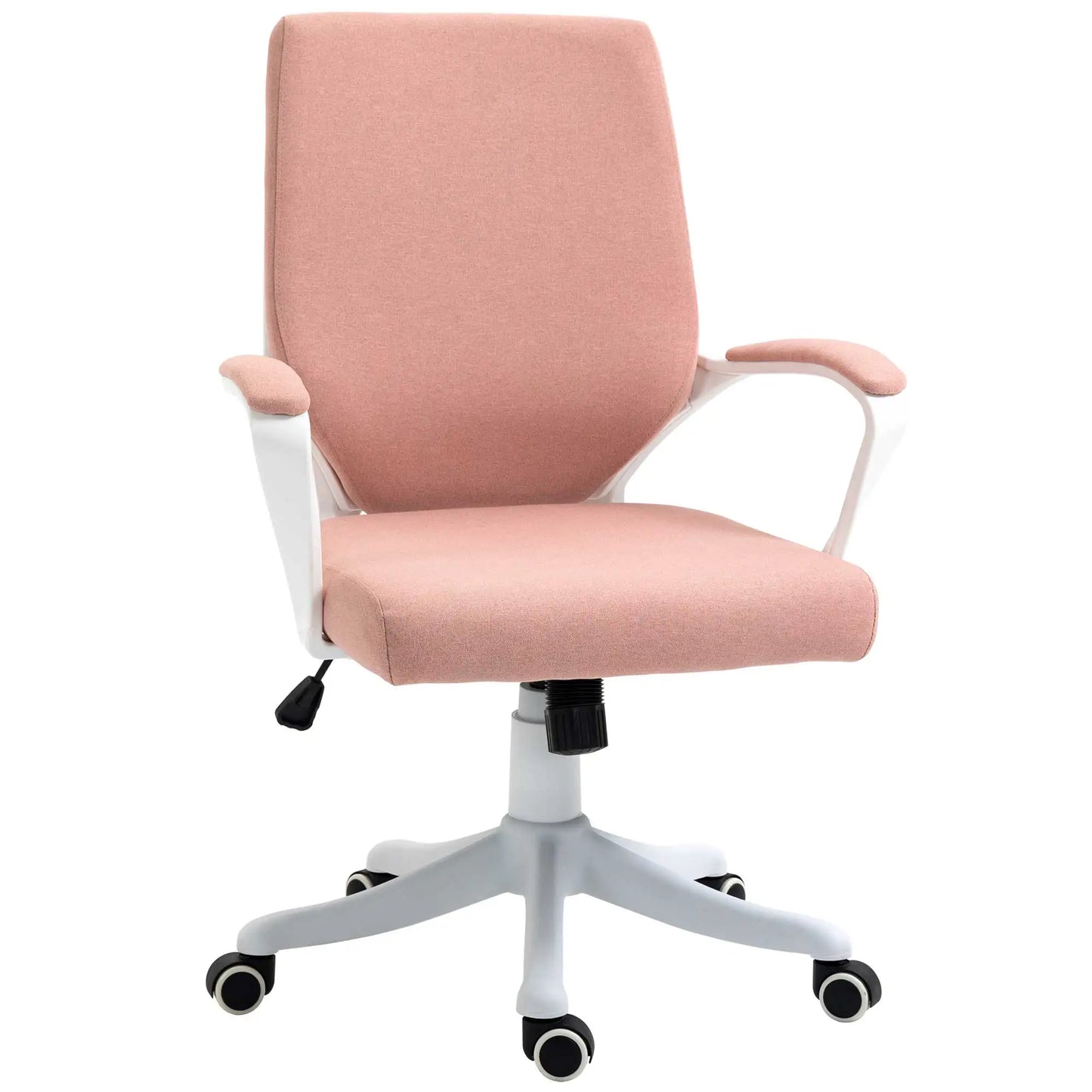 Bureaustoel – Ergonomische Stoel – Kantoorstoel – Thuiswerkstoel – Verstelbare Zithoogte – Kantelbare Zitting – Ademend Linnen
