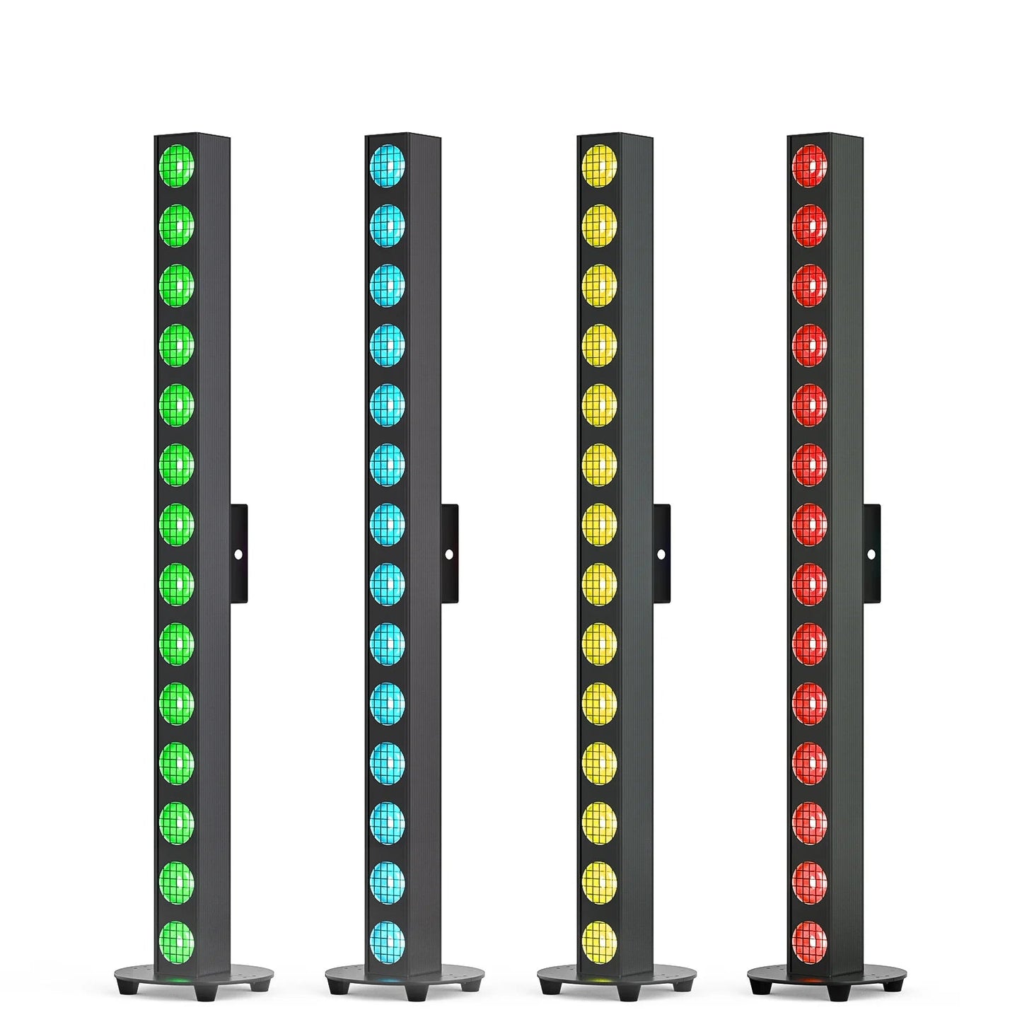 RGBW LED Wall Washer – LED Stage Light – Podiumverlichting – DJ Licht – Effectverlichting – 14x20W COB LED’s – DMX512 Controle – Aluminium Behuizing – EU Plug