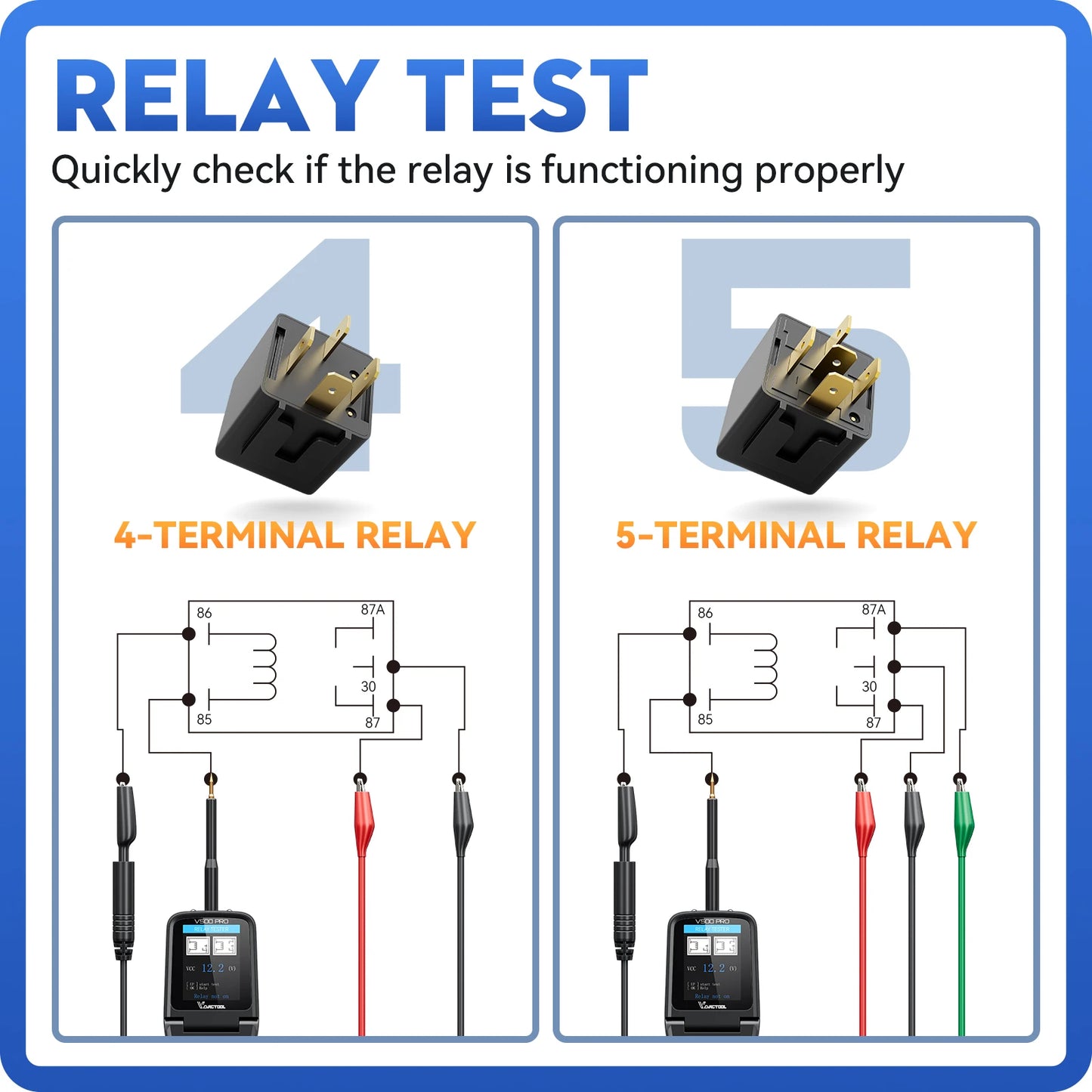 Multifunctionele Circuit Tester – Spanningstester – Elektronica Tester – Autodiagnose – Contactloze Meting – Lichtgewicht Design – Geavanceerde Signaalanalyse