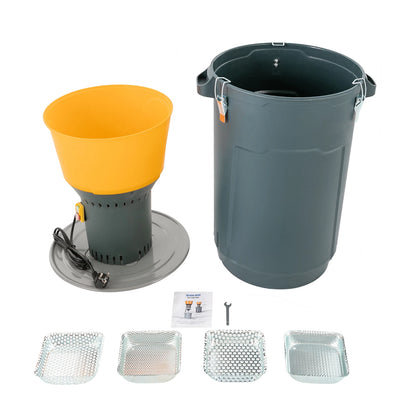 Elektrische Graanmaler – Graanmolen – Korenmolen – Specerijenmolen – Koffiemolen – 1300W Motor – 13,7 Liter Trechter - 1300W - 60L