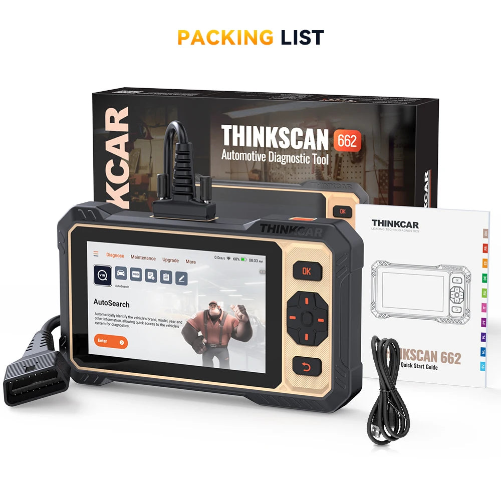 obd2 scanner – auto uitleesapparaat – diagnosecomputer – foutcode lezer – uitleesapparaat – Bi-directionele Diagnose – 12 Resetfuncties Lifetime Free Updates