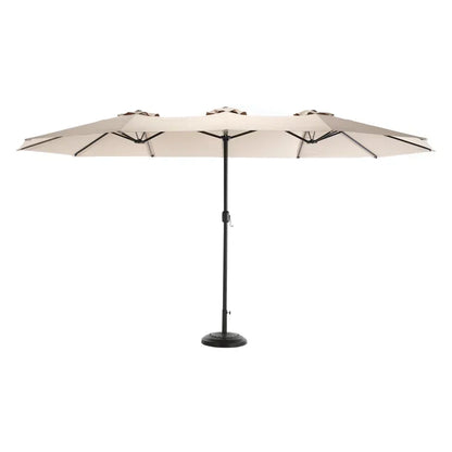 Parasol – Dubbele Parasol – Grote Parasol – Rechthoekige Parasol – Extra Groot – Stalen Frame – 100% Polyester Doek