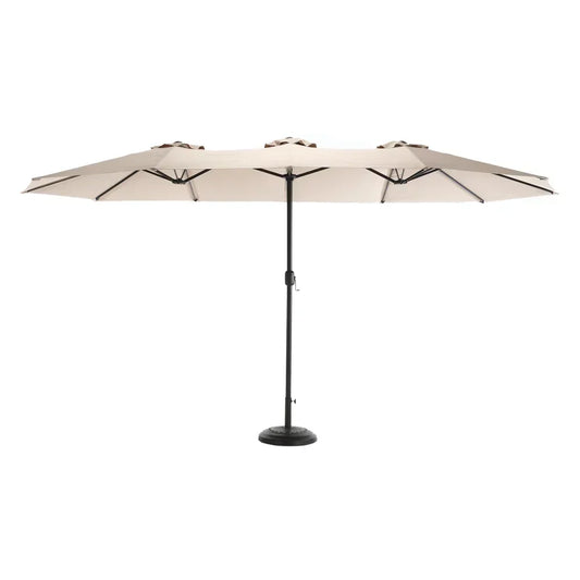 Parasol – Dubbele Parasol – Grote Parasol – Rechthoekige Parasol – Extra Groot – Stalen Frame – 100% Polyester Doek