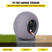 Vevor - Beach Balloon Wheels - Wheelbarrow Wheel - Transport - 13in Wheels - Replacement Sand Tires - TPU Cart Tires for Kayak, Dolly, Canoe and Buggy