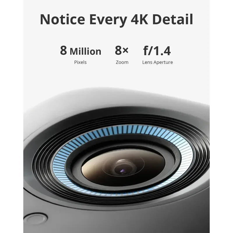 4K Ultra HD Beveiligingscamera – Wifi Camera – Buiten Camera – IP65 Camera – Slimme Camera – Gezichtsherkenning – Twee-wegs Audio