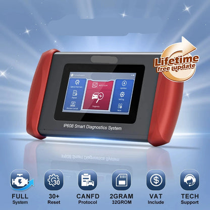 OBD2 Autodiagnose Scanner – Auto Diagnose Tool – Foutcode Uitlezer – Diagnostische Scanner – 5-Inch Touchscreen – Wifi Updates