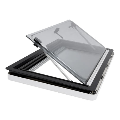 Caravanraam – Camperraam – Uitzetraam – Schuifraam – Ventilatieraam – Aluminium Frame – 900x500mm – 70° Verstelbare Opening – Duurzaam Geïsoleerd
