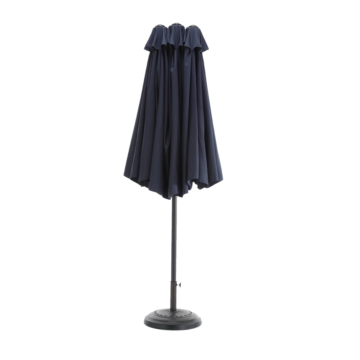 Terrasparasol – Parasol – Buitenparasol – Zonnescherm – Schaduwparasol – 4,5 Meter Breed – 12 Stalen Baleinen