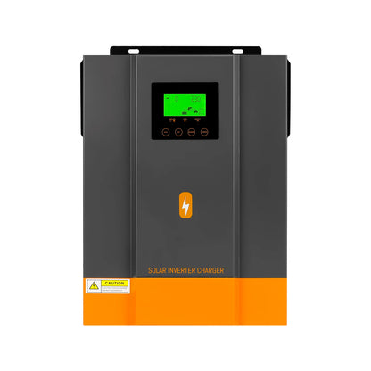 Hybride Zonne-omvormer – Zonne-Converter – Accu-Omvormer – Off-Grid Inverter – 2000W Vermogen – MPPT Zonnelader – Zuivere Sinusuitgang