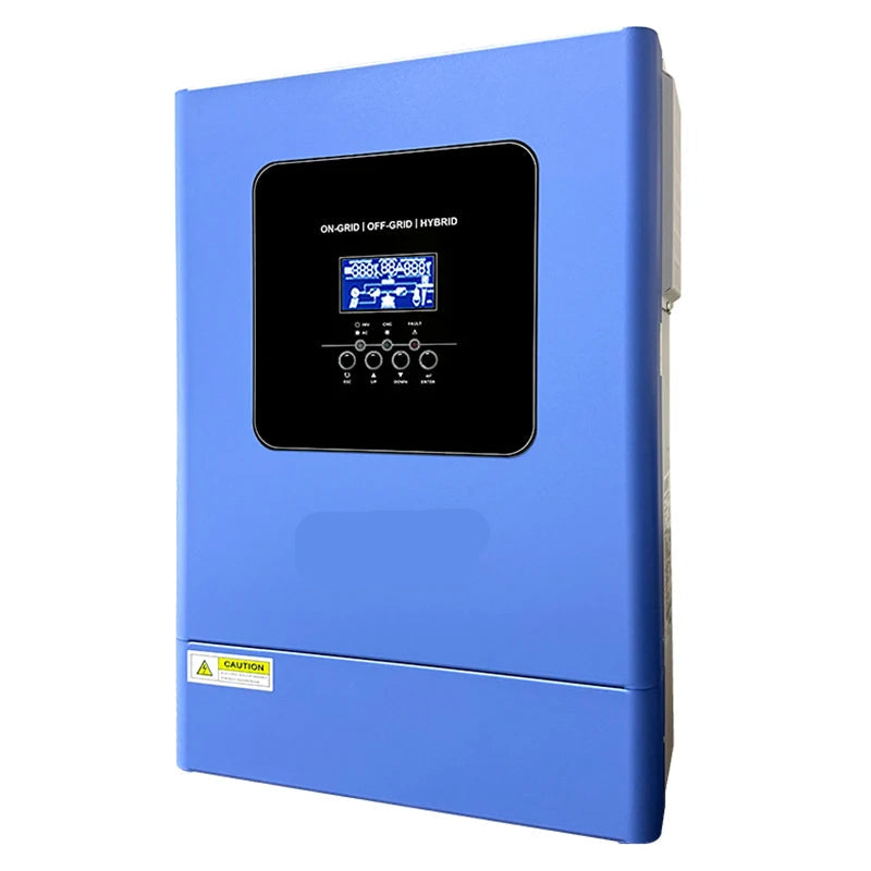 Energie-Omvormer – Zonne-Omvormer – Solar Omvormer – Slimme Omzetter – 6,2 kW Nominaal Vermogen – MPPT Zoneregelaar – WiFi Monitoring - Met WIFI - 18.6KW - 48V