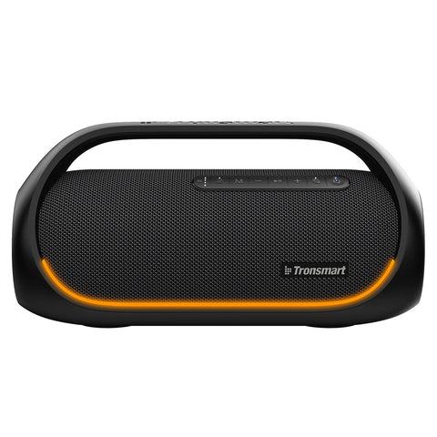 Tronsmart - Bluetooth Speakers -Bluetooth Speaker Wireless -Bluetooth Speaker - 60W- with Hi-Res Audio, Heavy Bass, App Control, Portable Handle- Black Bang