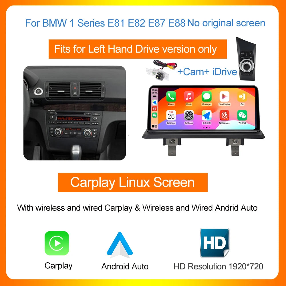 Multimedia Speler – Auto Radio – Infotainment Systeem – Navigatiesysteem – Touchscreen Entertainment – 10,25 Inch Display – Wireless CarPlay & Android Auto