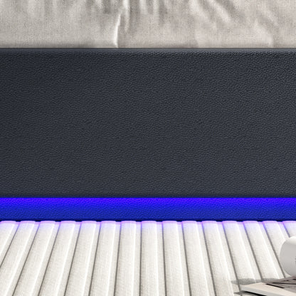 Tweepersoonsbed – Bed – Slaapbed – Stijlvol Bed – Comfortabel Bed – Gewatteerde PU-Bekleding – Hydraulische Opbergruimte