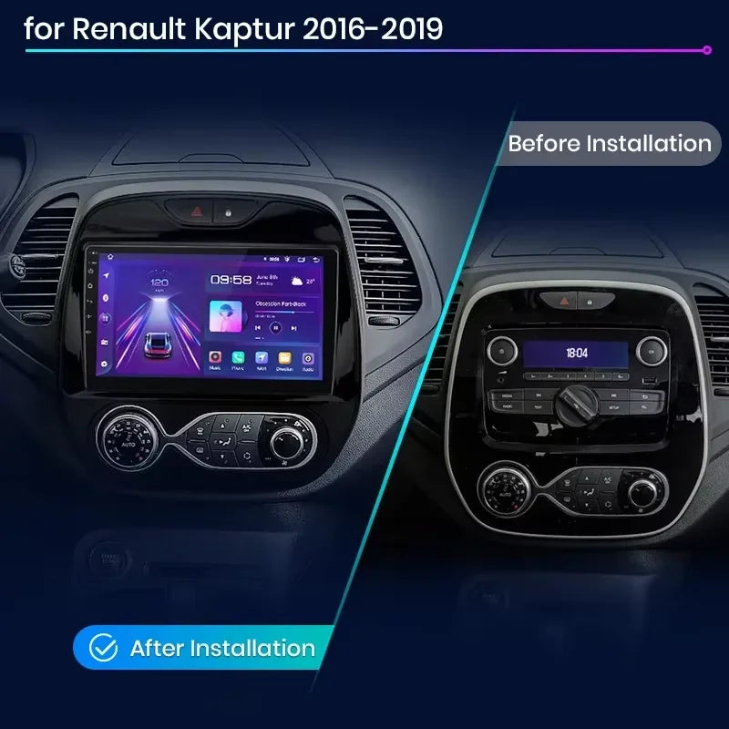 Android Multimedia Unit – Autoradio – Navigatiesysteem – Infotainment Systeem – Touchscreen Radio – 9 Inch HD Scherm – Draadloze CarPlay & Android Auto – 4x45W DSP Geluid