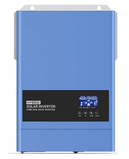 Zonne-Energie Omvormer – Zonnepaneel Omvormer – Solar Inverter – DC Omvormer – 6200W – Pure Sinusgolf Uitgang – Wifi Monitoring - 48V
