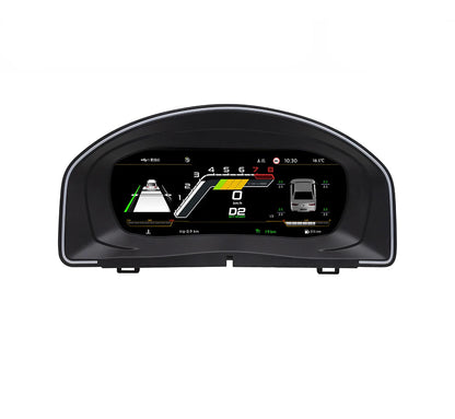 12.3'' LCD Digitaal Dashboard – Digitaal Meterpaneel – Auto Display – Instrumentenpaneel – Cockpit Display – Plug-and-Play Installatie – HD IPS Scherm