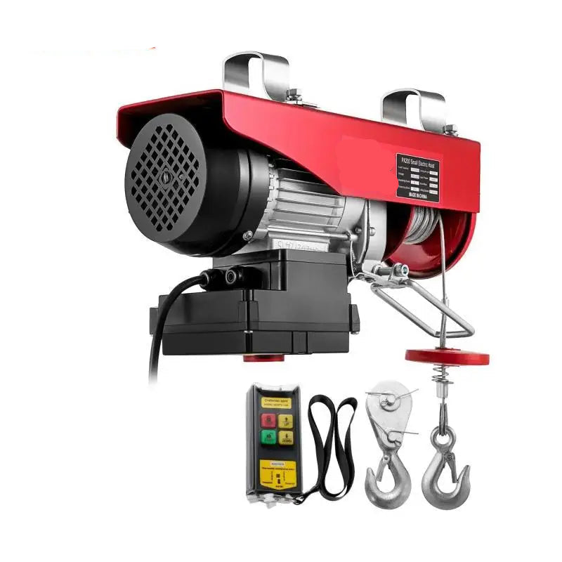 Takel - Kabeltakel - Kettingtakel - Lier - Elektrische - Waterdicht - 300kg - Kraan met Draadkabel - met Draadloze Afstandsbediening - voor Boot, Auto en Garage