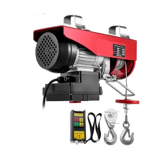 Takel - Kabeltakel - Kettingtakel - Lier - Elektrische - Waterdicht - 300kg - Kraan met Draadkabel - met Draadloze Afstandsbediening - voor Boot, Auto en Garage
