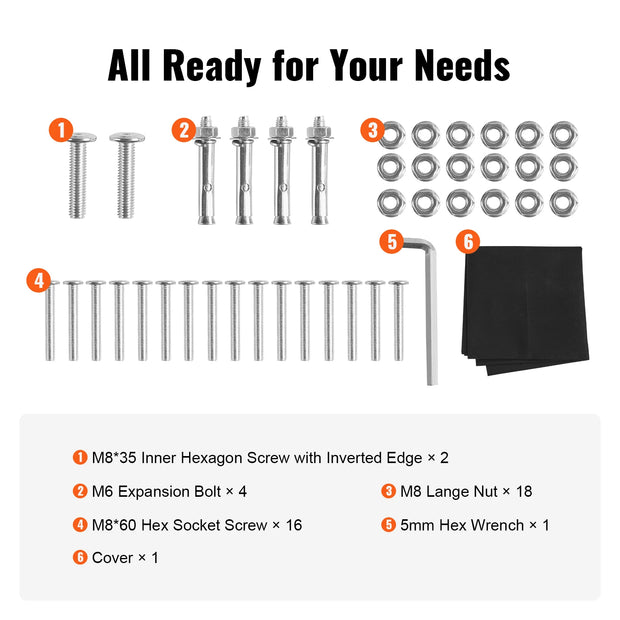 Wood Storage - Outdoor Wood Storage - Wood Shed - Heavy Duty Wood Rack - 600D Oxford Waterproof Cover - for Fireplace and Patio - 386.2 x 36 x 117cm - Black