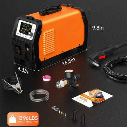 Plasmasnijder – Plasmasnijmachine – Metaalsnijder – Snijapparaat – Snijdt Staal Tot 25 Mm – LED Display - QUORE