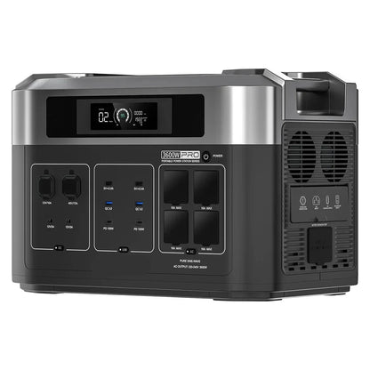 Draagbare Powerstation – Mobiele Energie – Noodstroom – Camping Accu – 3600W Output – Uitbreidbare 16kWh Batterij