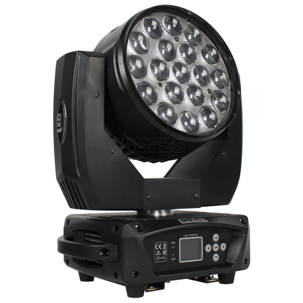 Shehds - Discolamp - Feestverlichting - Discolicht - Feestlaser - RGBW - DMX-besturing - Indoor discoverlichting - DJ-podiumevenementen - Voor Kerstmis - 2 stuks