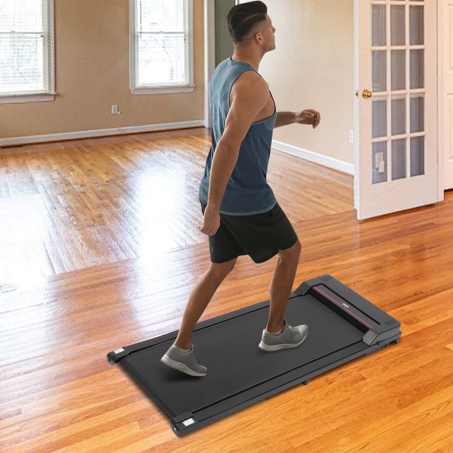 Loopband – Elektrische Loopband – Compacte Loopband – Fitnessapparaat – Thuistrainer – Snelheid 1-8 Km/U – Fluisterstil Gebruik