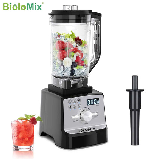 BioloMix Professional Blender Smoothie Mixer with 2L BPA Free Pitcher, Smart Timer And Pre-programed Peak 2200W Power Mixer - QUORE