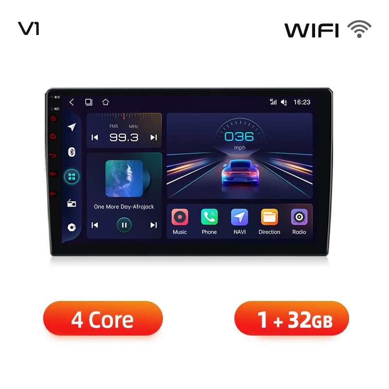 Junsun Wireless CarPlay Android Auto Car Radio For Audi A3 8P 2003 2004 2005 2006 - 2013 GPS Multimedia 2 din Systems Stereo - QUORE