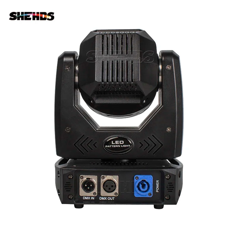 Moving Head Verlichting – LED Moving Head – Podiumverlichting – DJ Licht – Disco Spot – 80W LED – 3-voudige Prisma – Elektronische Focusing - QUORE