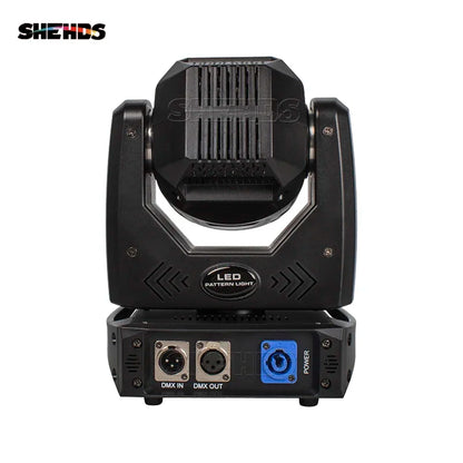 Moving Head Verlichting – LED Moving Head – Podiumverlichting – DJ Licht – Disco Spot – 80W LED – 3-voudige Prisma – Elektronische Focusing - QUORE